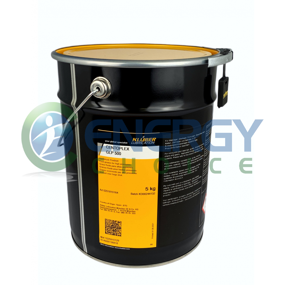 Klubertemp CENTOPLEX GLP 500 Fluid multipurpose grease 5kg, Kluber Lubrication, 0201810723